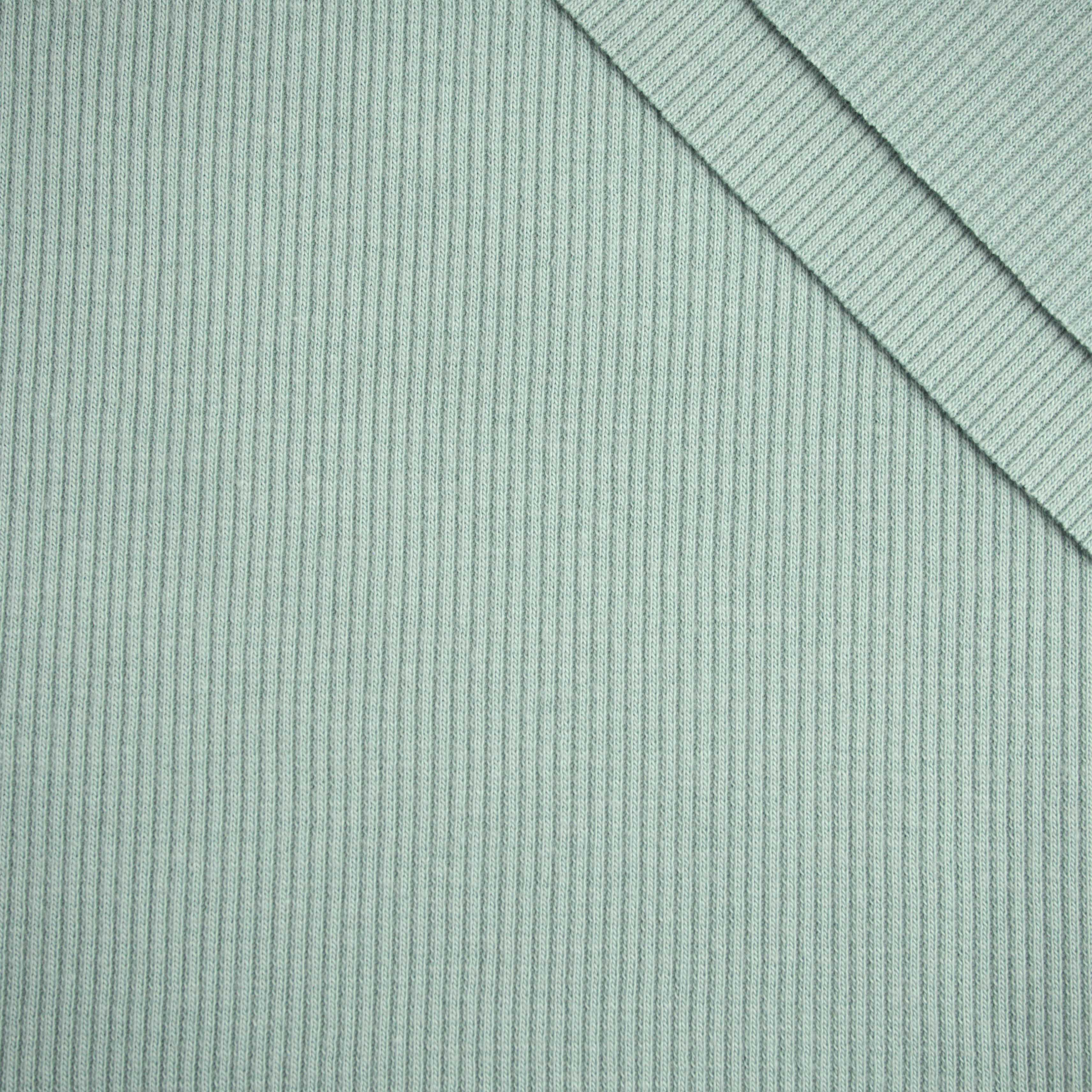 D-174 MODERN MINT - Ribbed knit fabric