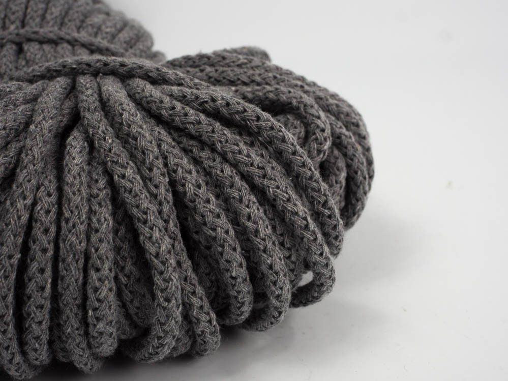 Strings cotton 5mm - GREY