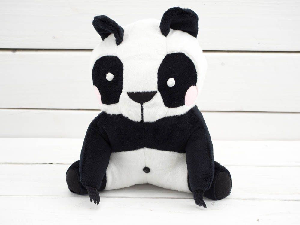 Labelled mascot Panda - PREMIUM product