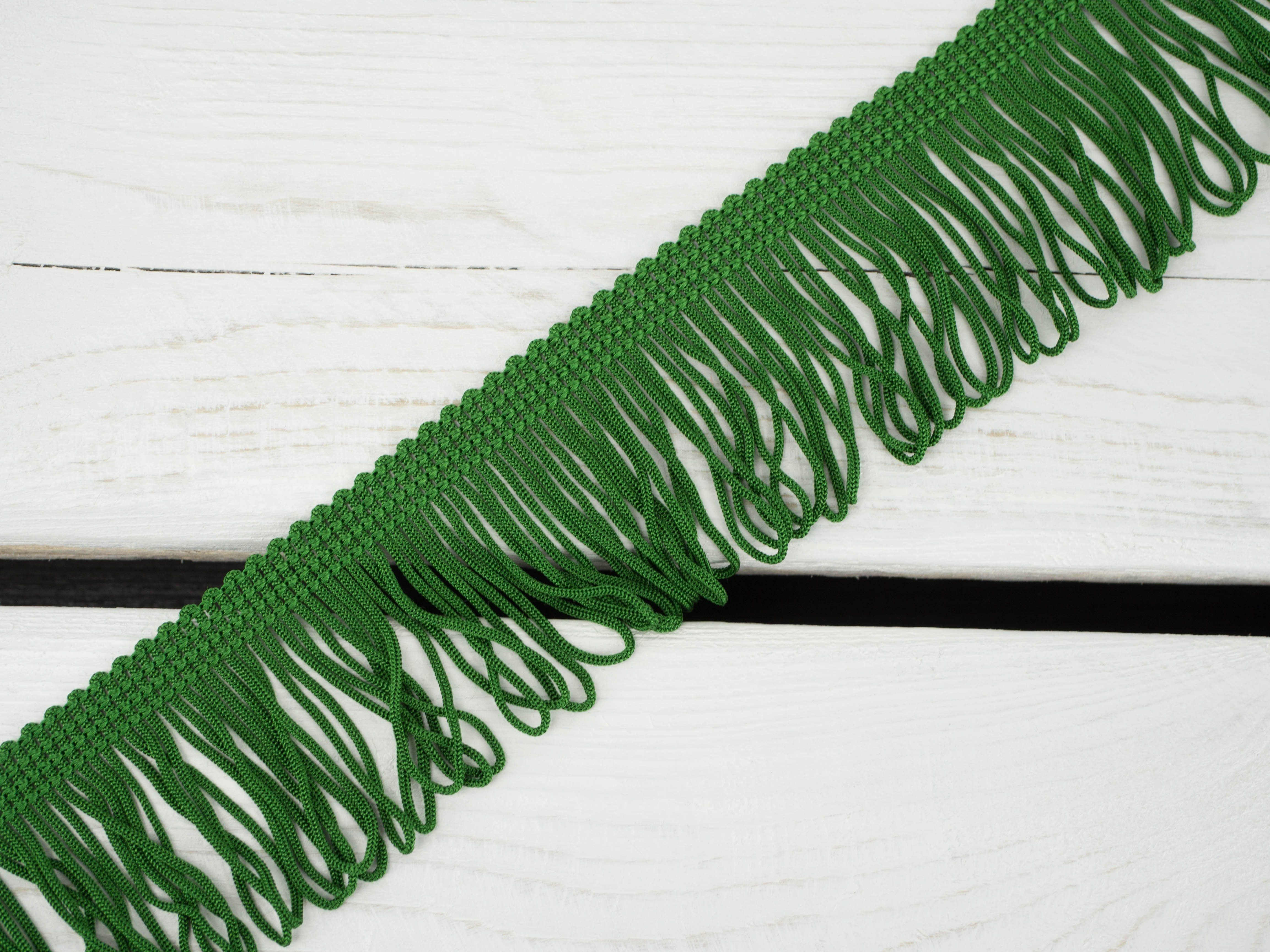 Chainette Fringe - green