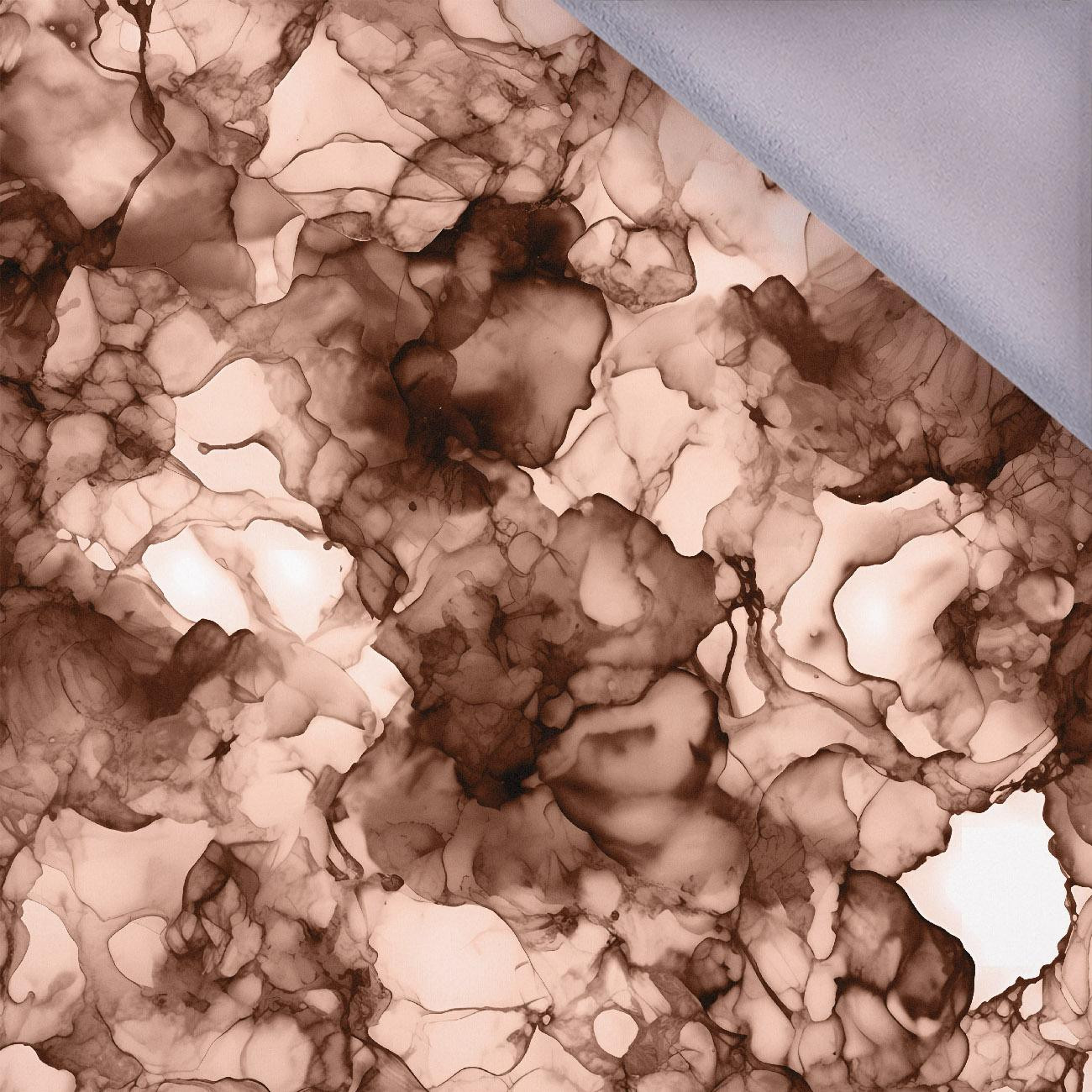 100cm ALCOHOL INK / Mocha Mousse  - softshell