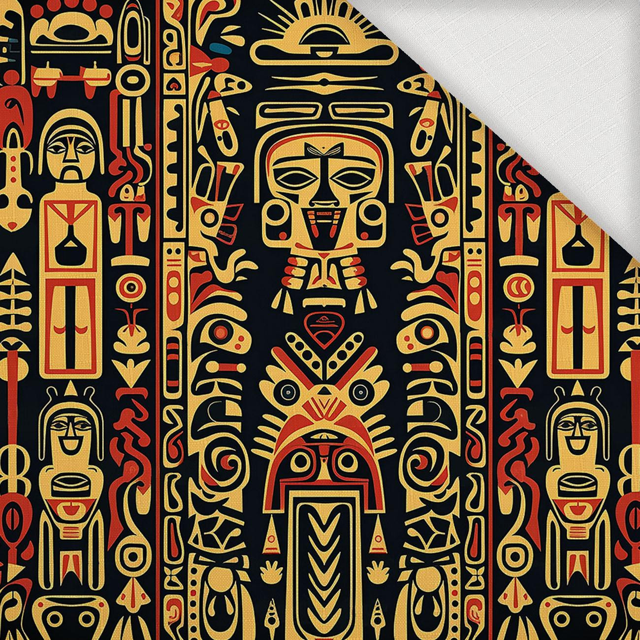AROUND THE WORLD wz.4 - Woven Fabric for tablecloths