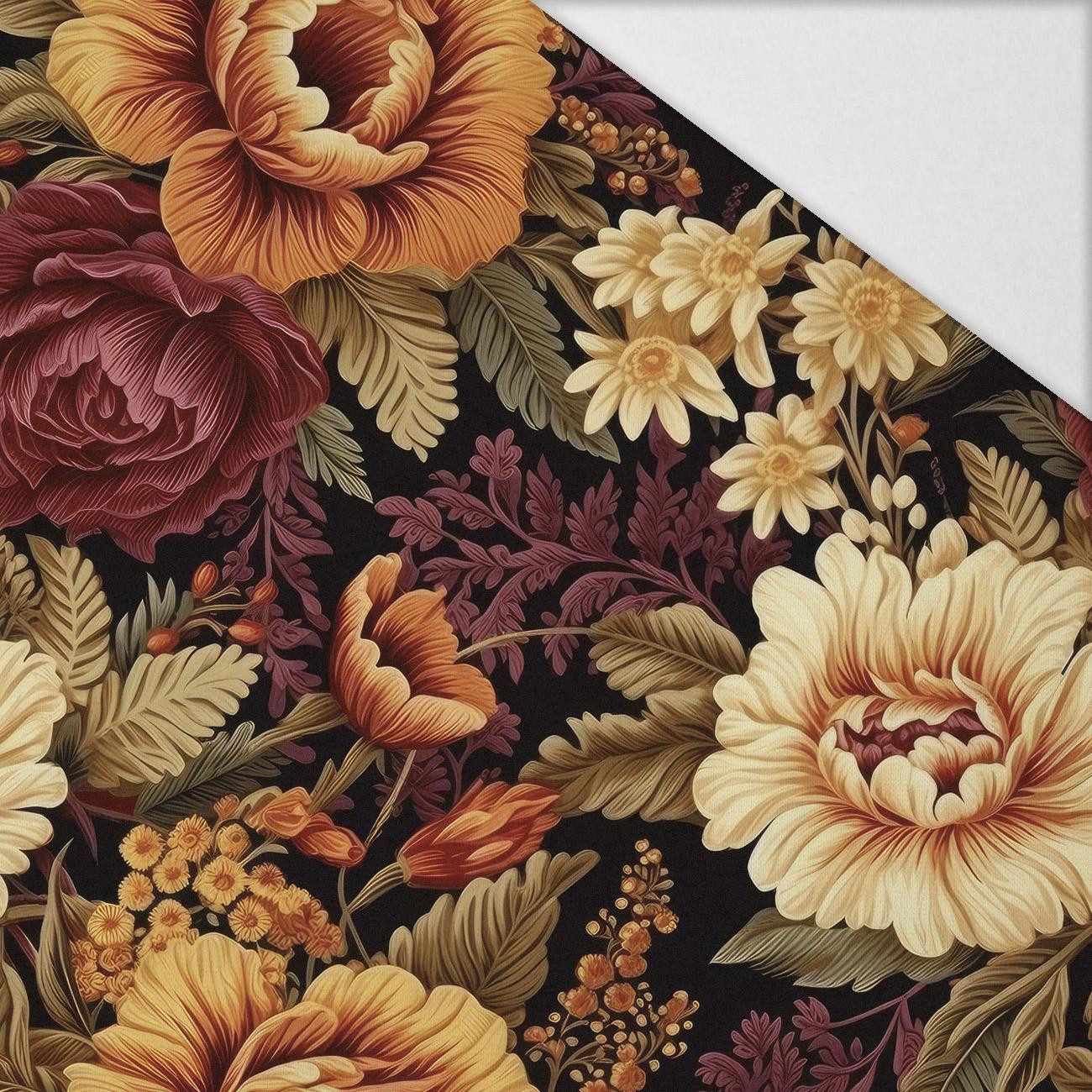AUTUMN FLOWERS PAT. 5 - Hydrophobic brushed knit AUTUMN FLOWERS PAT. 5 - Hydrophobic brushed knit