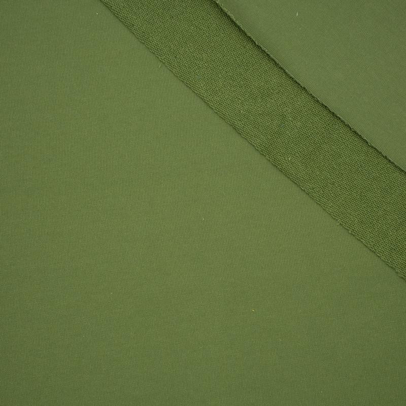 olive knit fabric