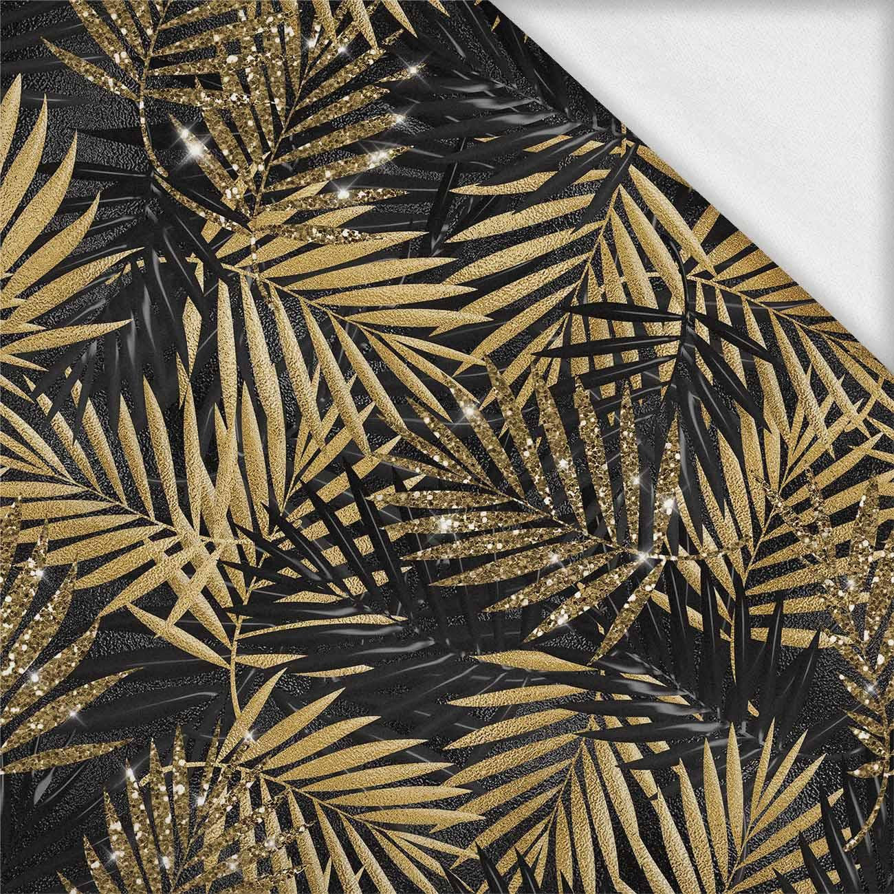 BLACK & GOLD GLAMOUR wz. 1 - looped knit fabric with elastane ITY