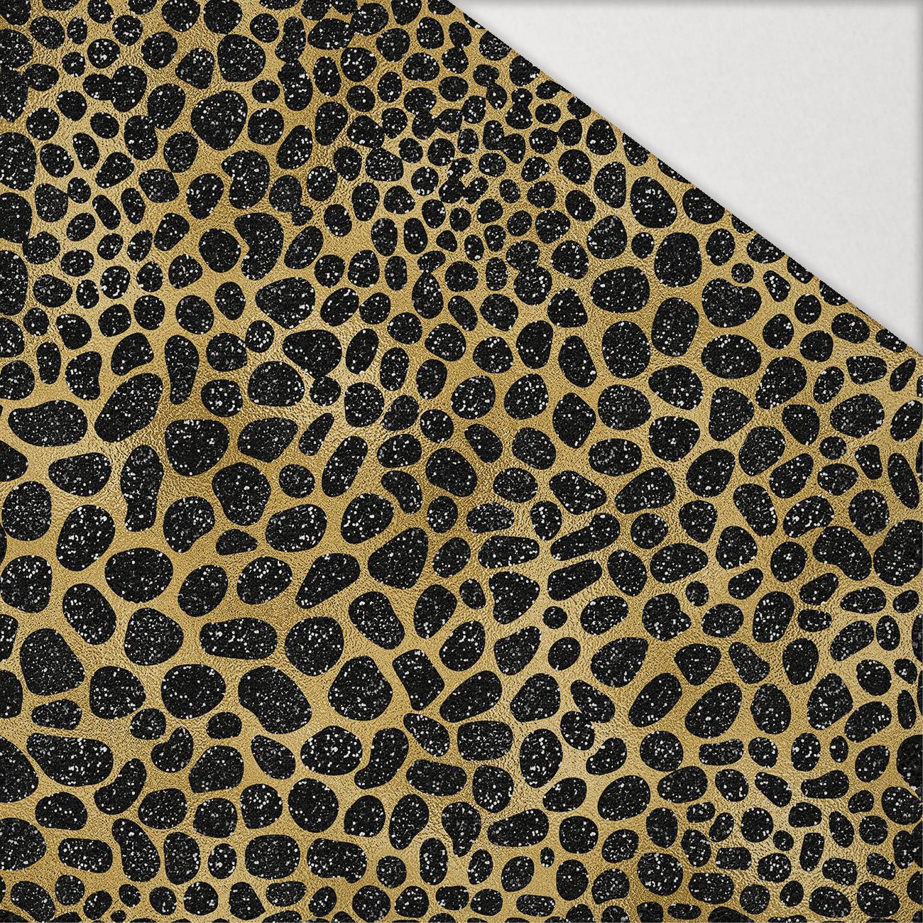 BLACK & GOLD GLAMOUR wz. 3 - Hydrophobic brushed knit