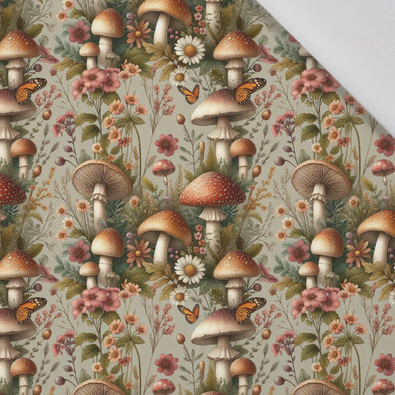 BOTANICAL FOREST wz.3 - Cotton woven fabric