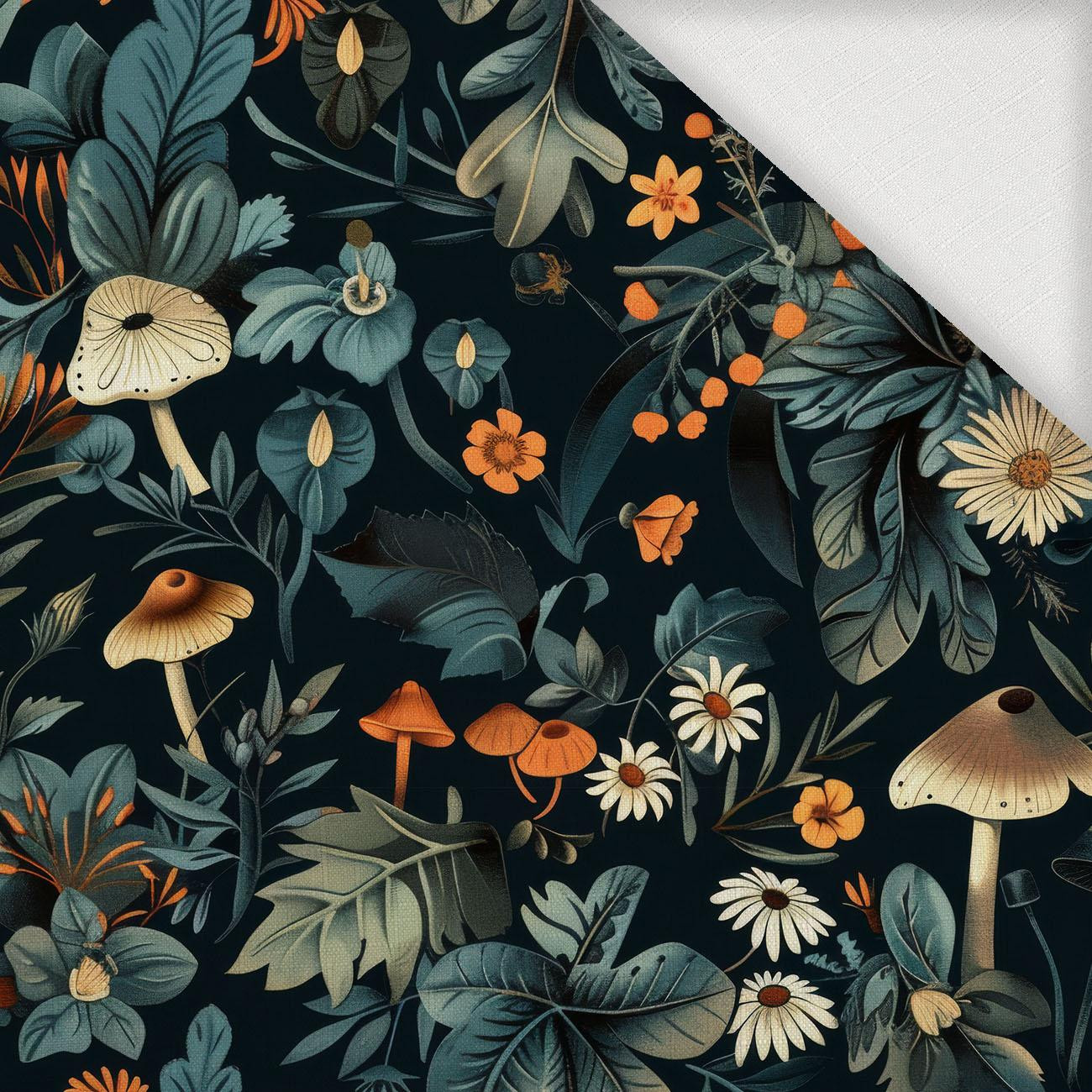BOTANICAL FOREST WZ. 7 - Woven Fabric for tablecloths