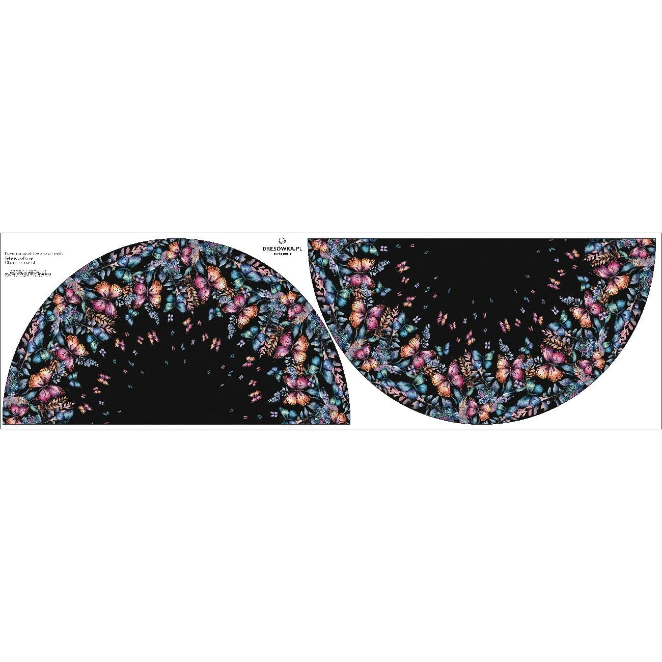 BUTTERFLY PAT. 2 - circle skirt panel