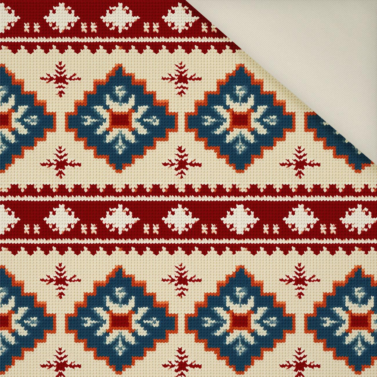 CHRISTMAS SWEATER wz.3- Upholstery velour 