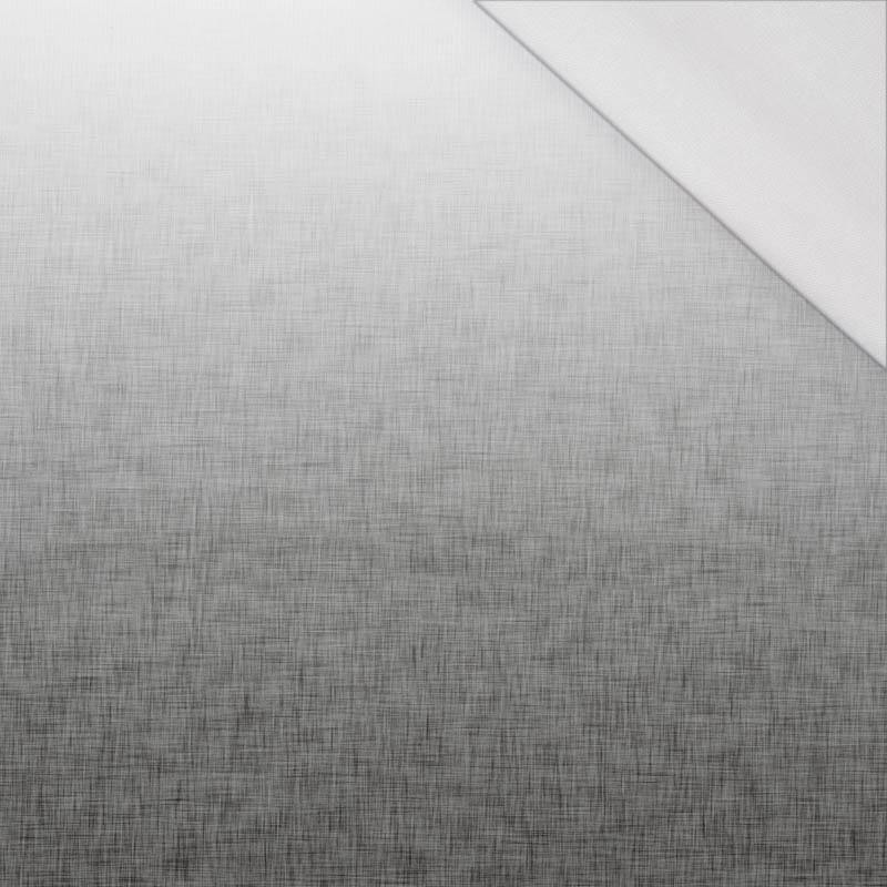 OMBRE ACID WASH black white SINGLE JERSEY PANEL Cotton jersey with elastane Single jersey t shirt Printed patterns fabrics Dresowka.pl