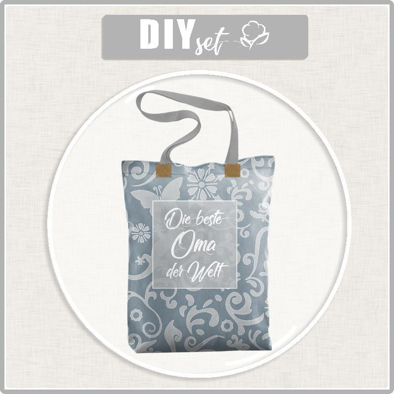 SHOPPER BAG - DIE BESTE OMA DER WELT / etno - sewing set