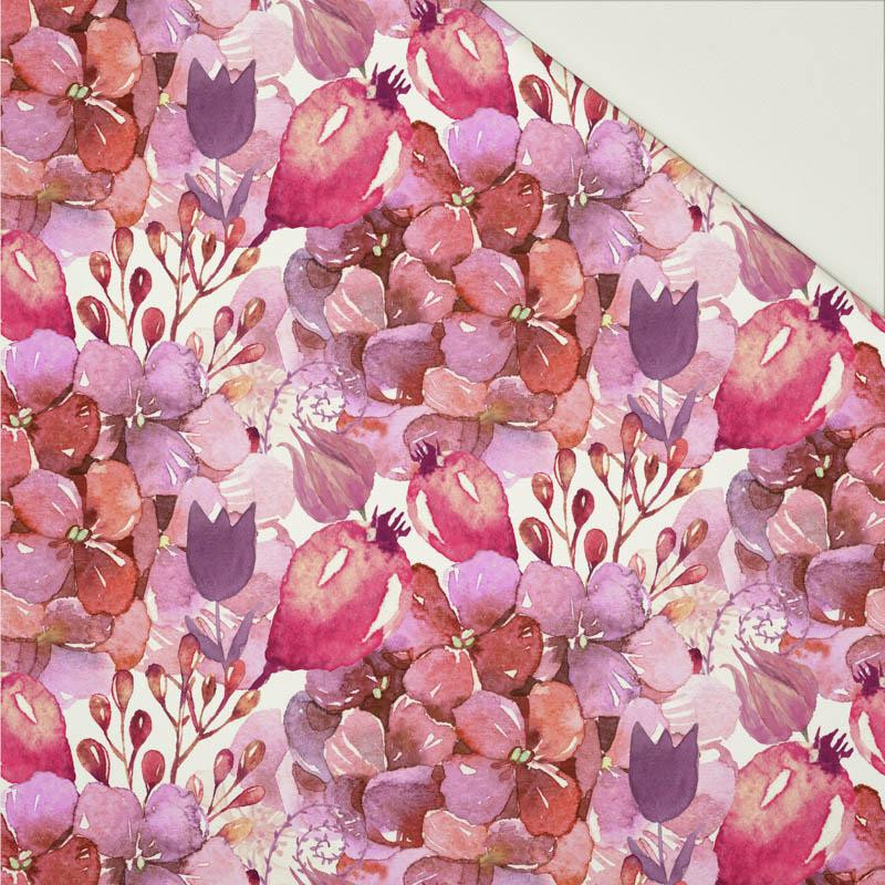 FLOWERS MIX (IN THE MEADOW) - Cotton drill
