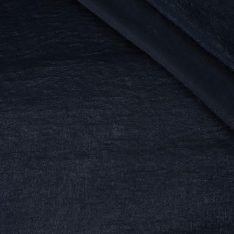 45cm NAVY - Satin crepe