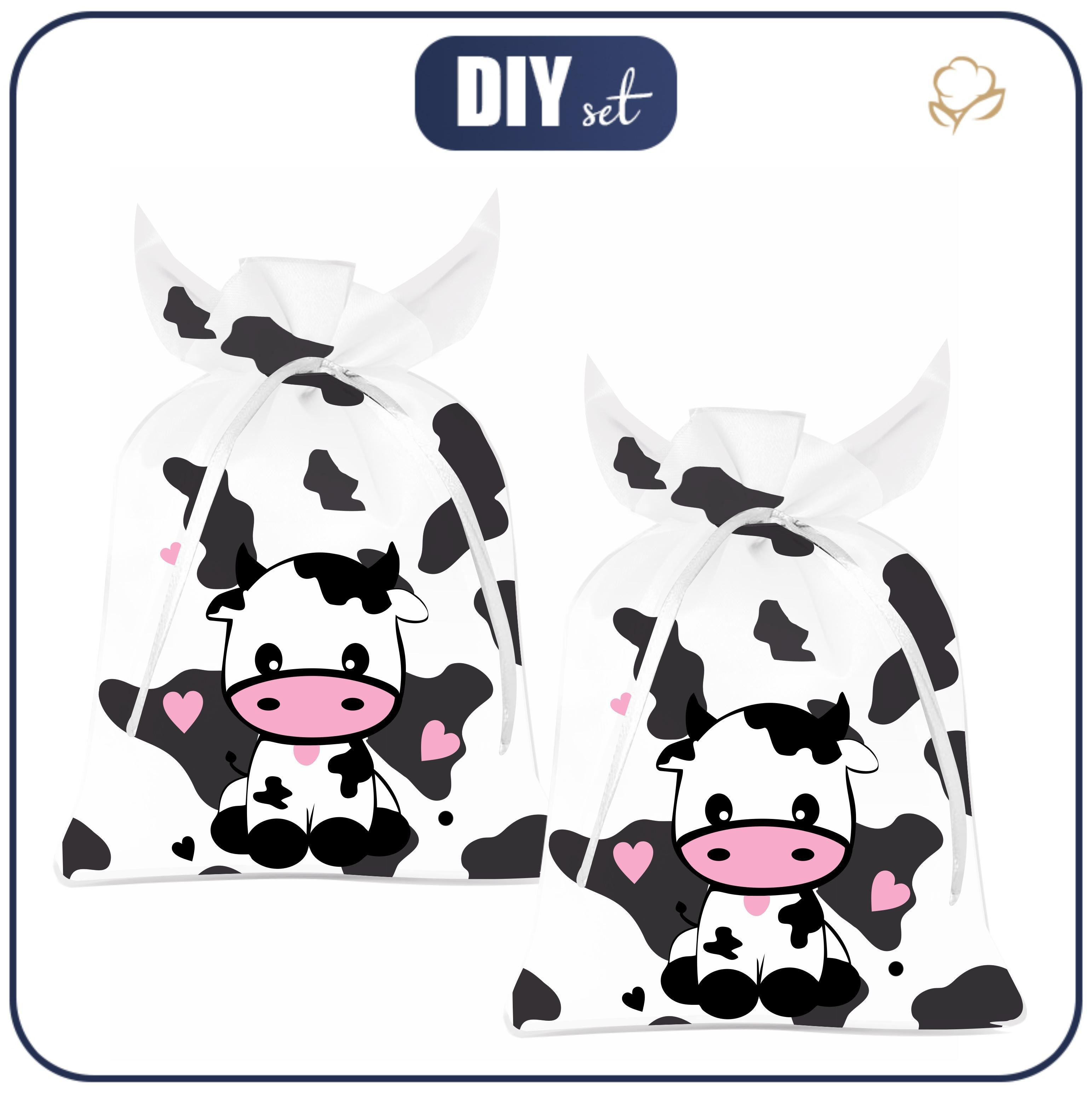 Gift pouches - COW ADELE - sewing set