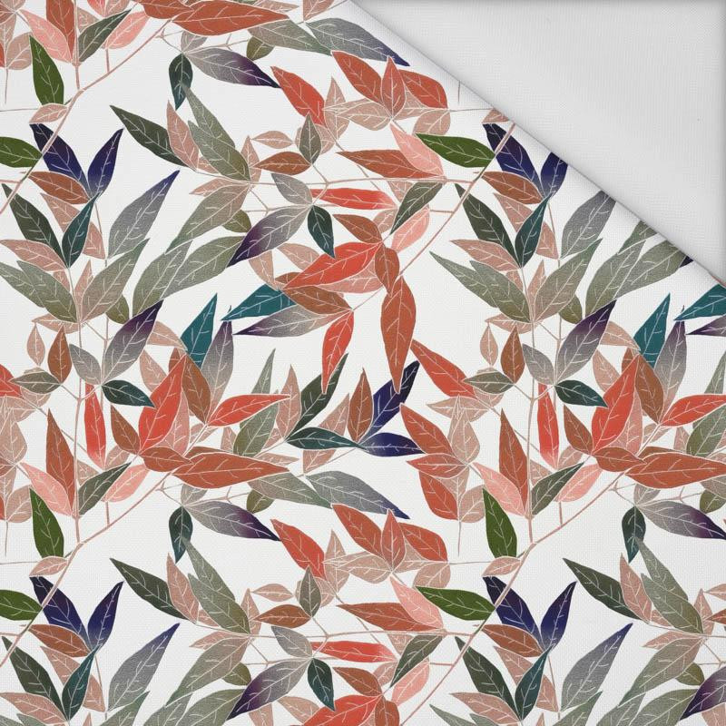 LEAVES pat. 1 (colorful) - Waterproof woven fabric