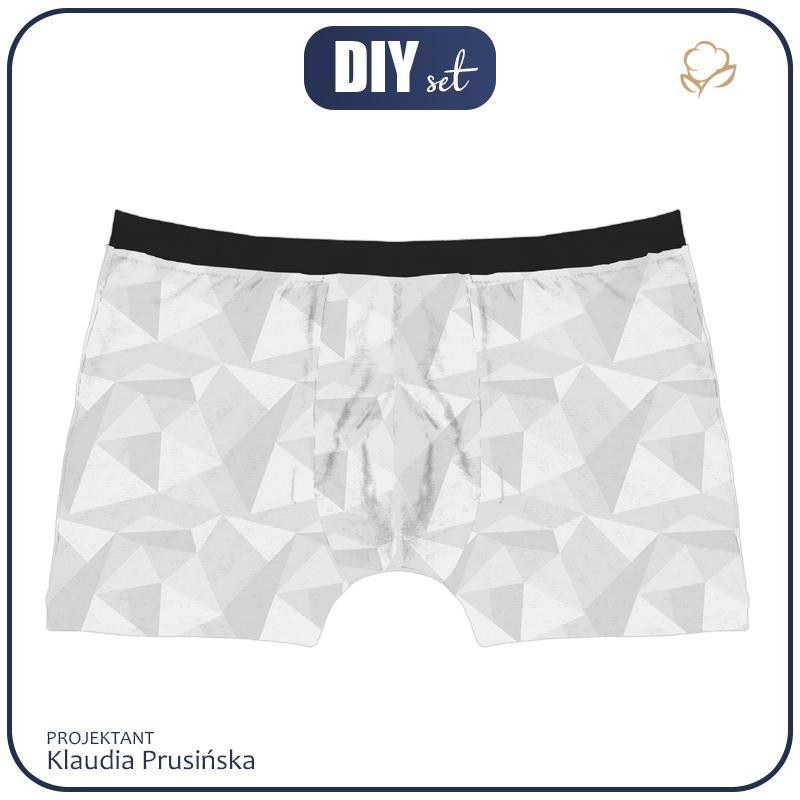 MEN'S BOXER SHORTS - ICE (adventure) / grey