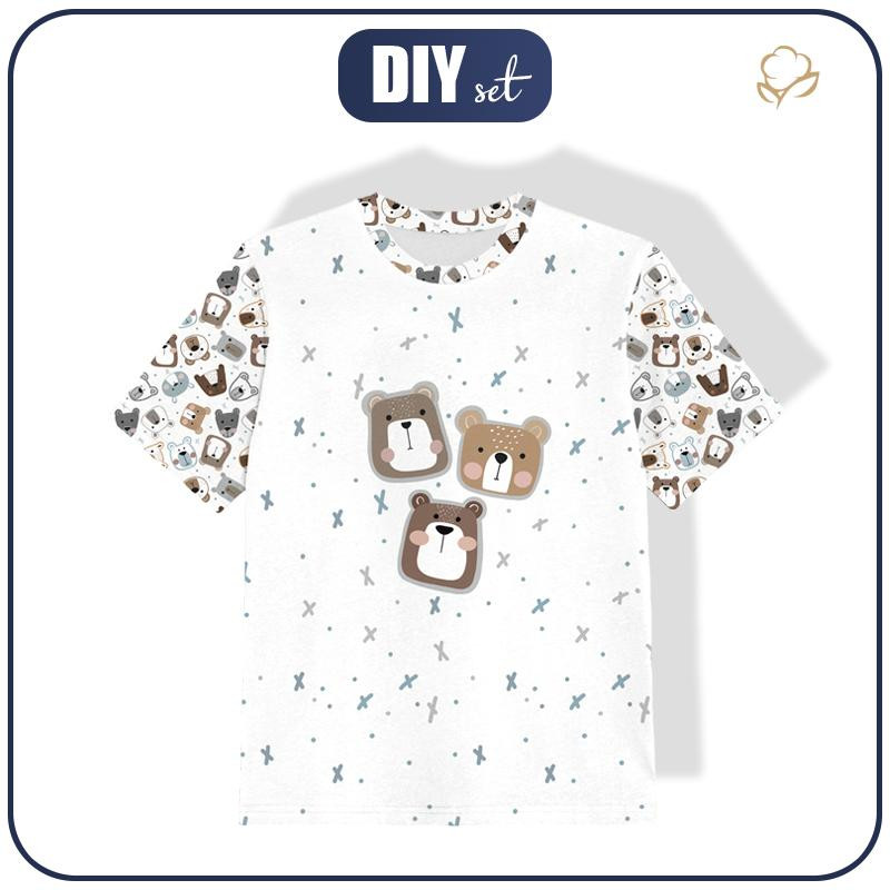 KID’S T-SHIRT - BEARS / brown (CITY BEARS) - single jersey