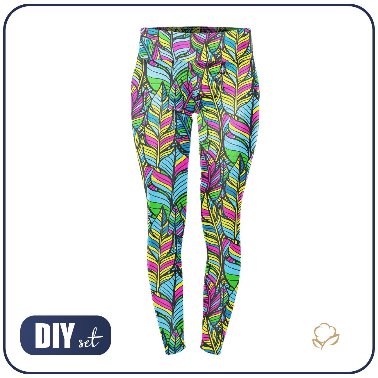 Patterned High-Waisted Womens Tights | Mountain Warehouse US