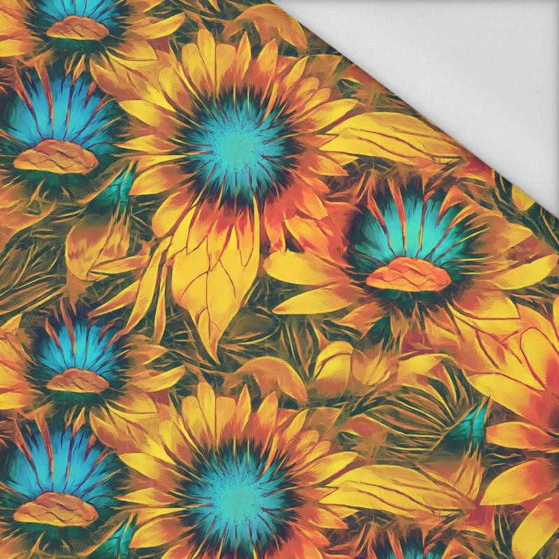 SUNFLOWERS pat. 1 - Waterproof woven fabric