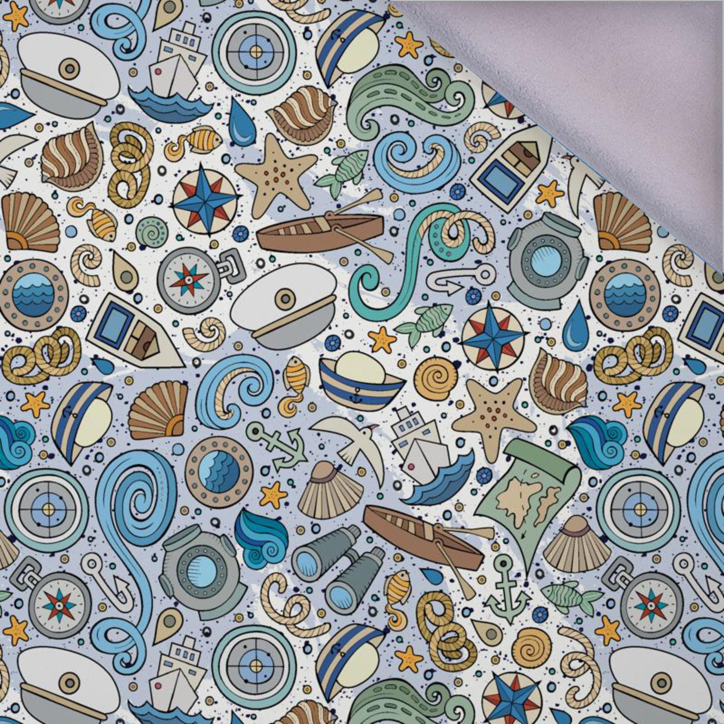 IN THE SEA / white  - softshell