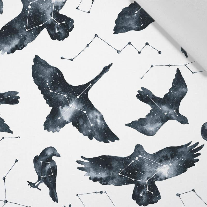 GALACTIC BIRDS (GALACTIC ANIMALS) - Cotton woven fabric