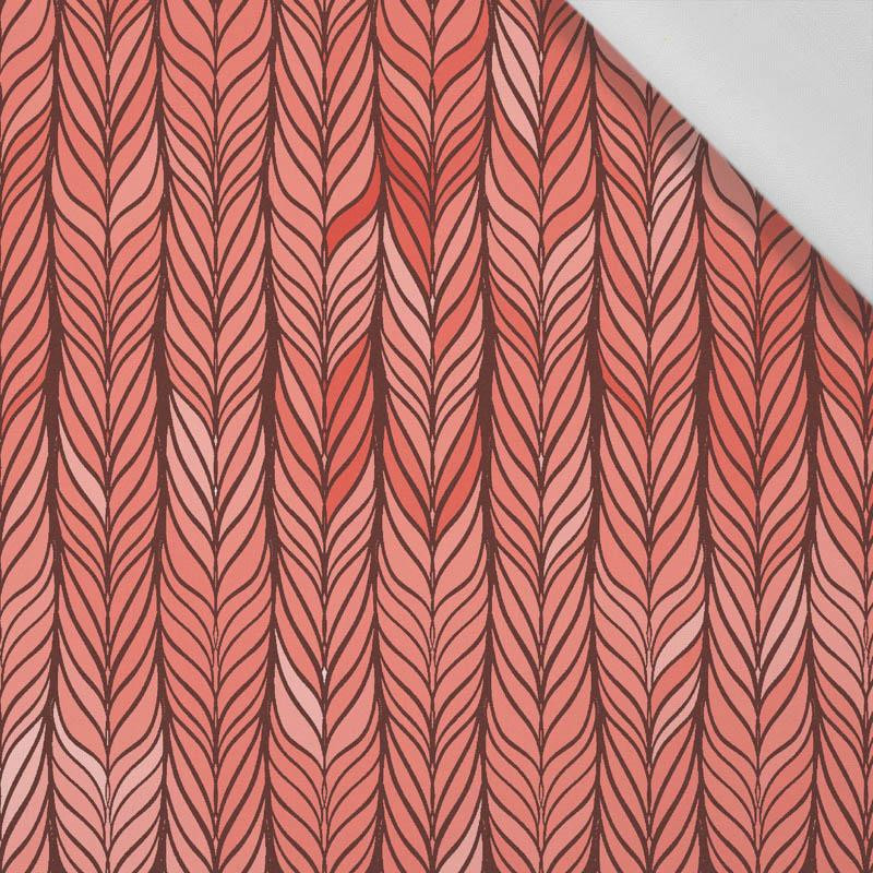 BRAID / red - Cotton woven fabric