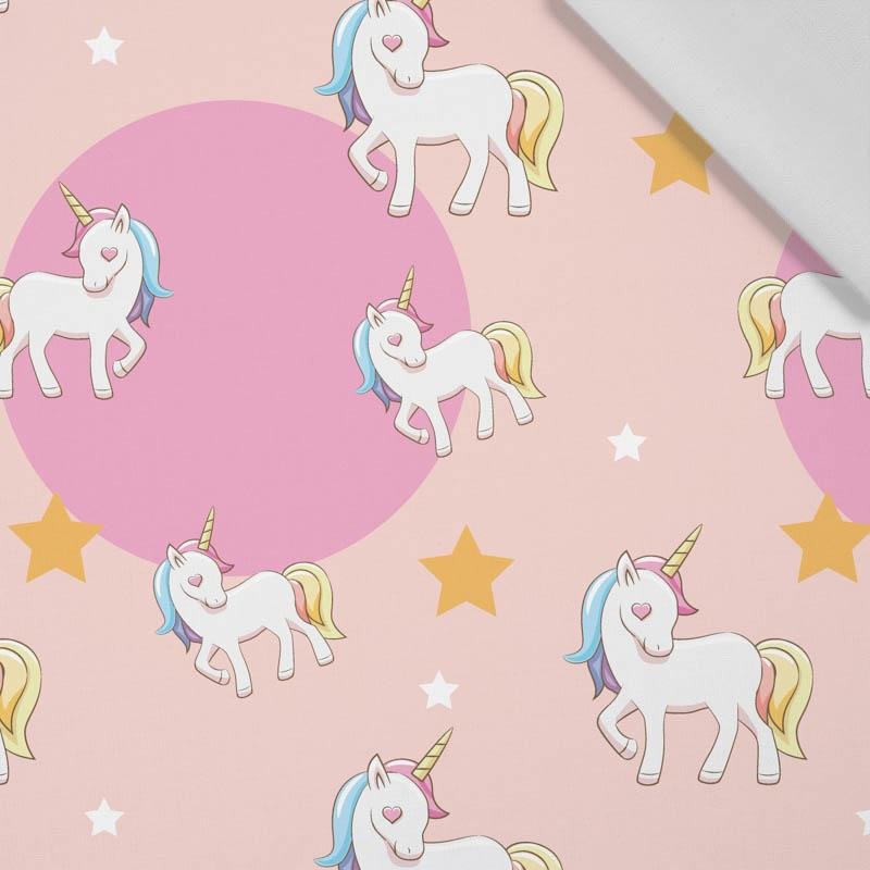 UNICORNS pat. 3 - Cotton woven fabric