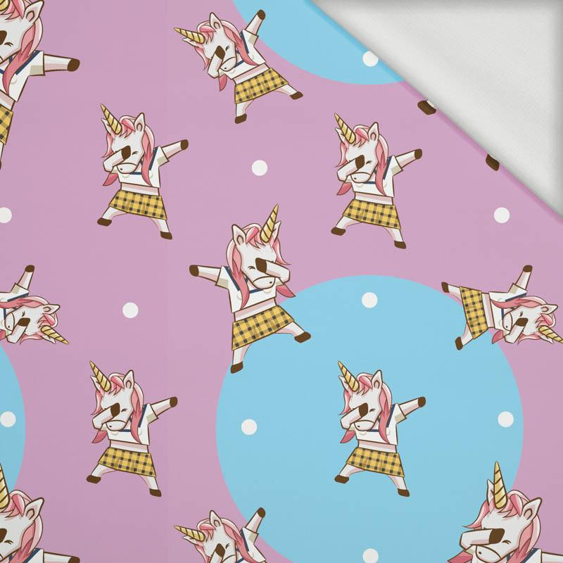 UNICORNS pat. 6 - looped knit fabric