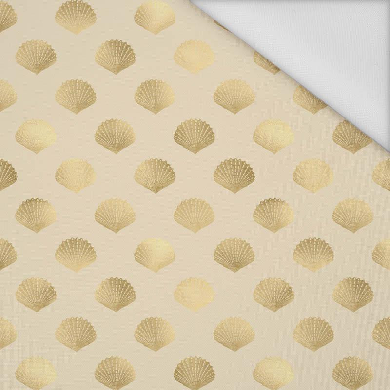 GOLDEN SHELLS (GOLDEN OCEAN) / beige - Waterproof woven fabric