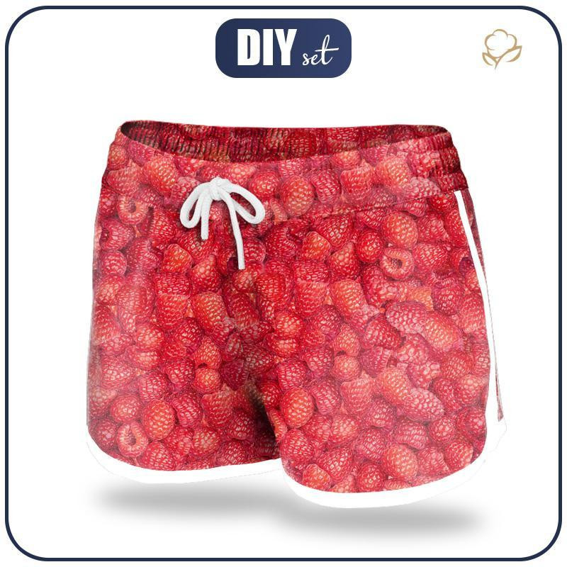 Women’s boardshorts - RASPBERRIES L