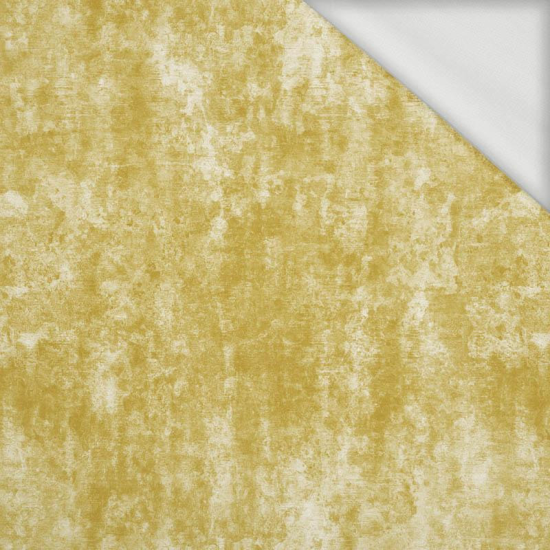 GRUNGE (gold) - looped knit fabric