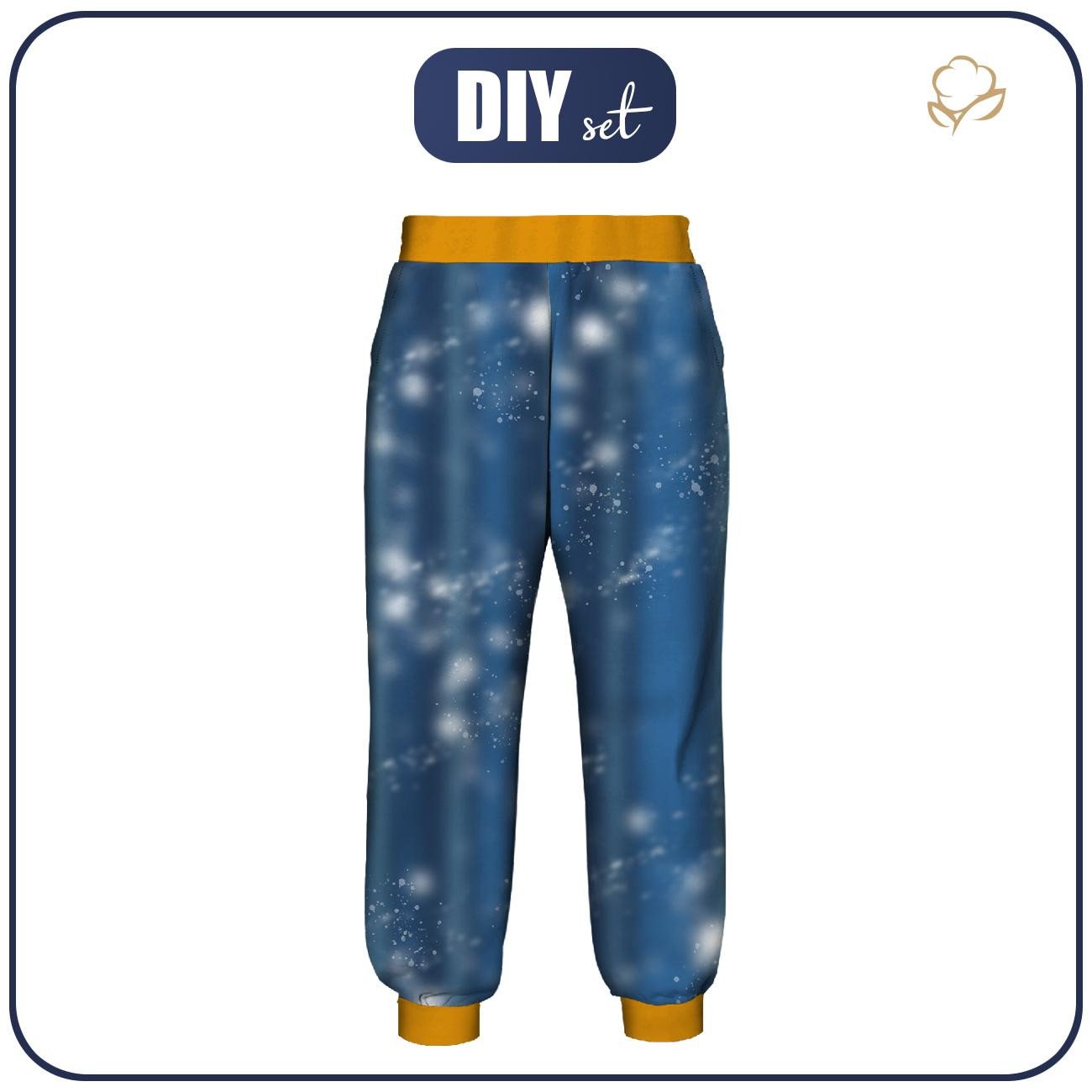 KID'S JOGGERS (ROBIN) - ANIMATED SQUIRREL / background - sewing set