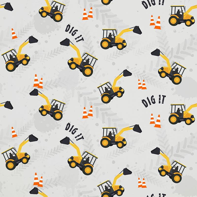 DIGGER - Cotton woven fabric