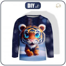 Longsleeve  (98/104) - ANIMATED JUNIOR TIGER - sewing set