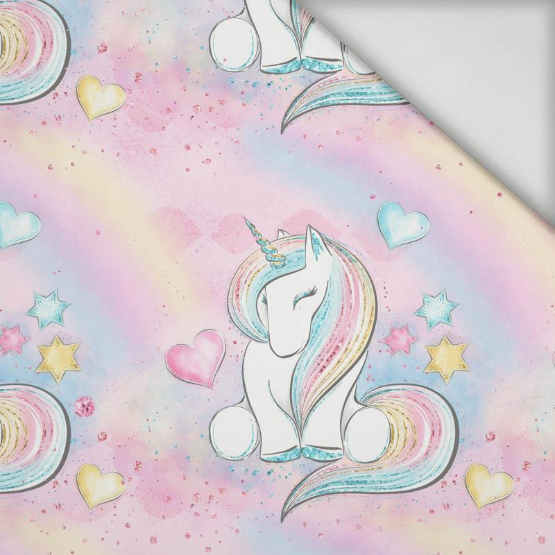 UNICORNS AND RAINBOW  pat. 2 (WONDERLAND) - swimsuit lycra