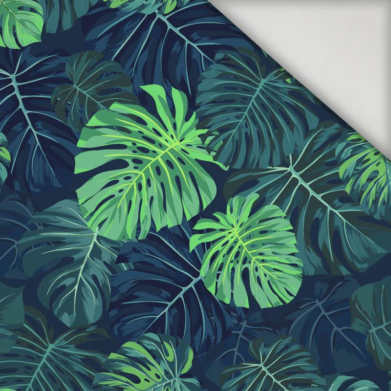 MONSTERA 2.0 / navy - swimsuit lycra