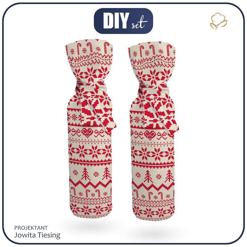 THE BOTTLE COVER - SWEATER Pat. 2 - DIY set