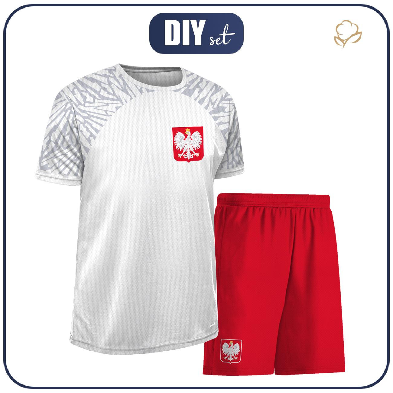 Children's sport outfit "PELE" - POLAND - sewing set 