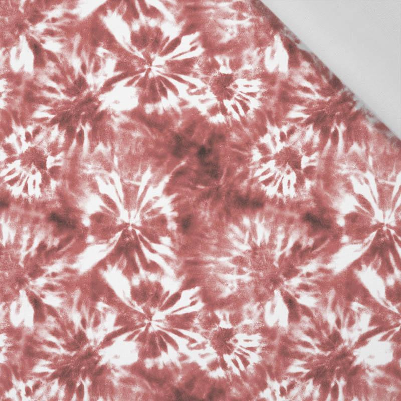 BATIK pat. 1 / red - Cotton woven fabric