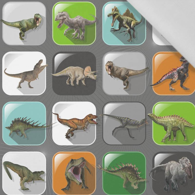 DINO TILES PAT. 4 - Cotton woven fabric