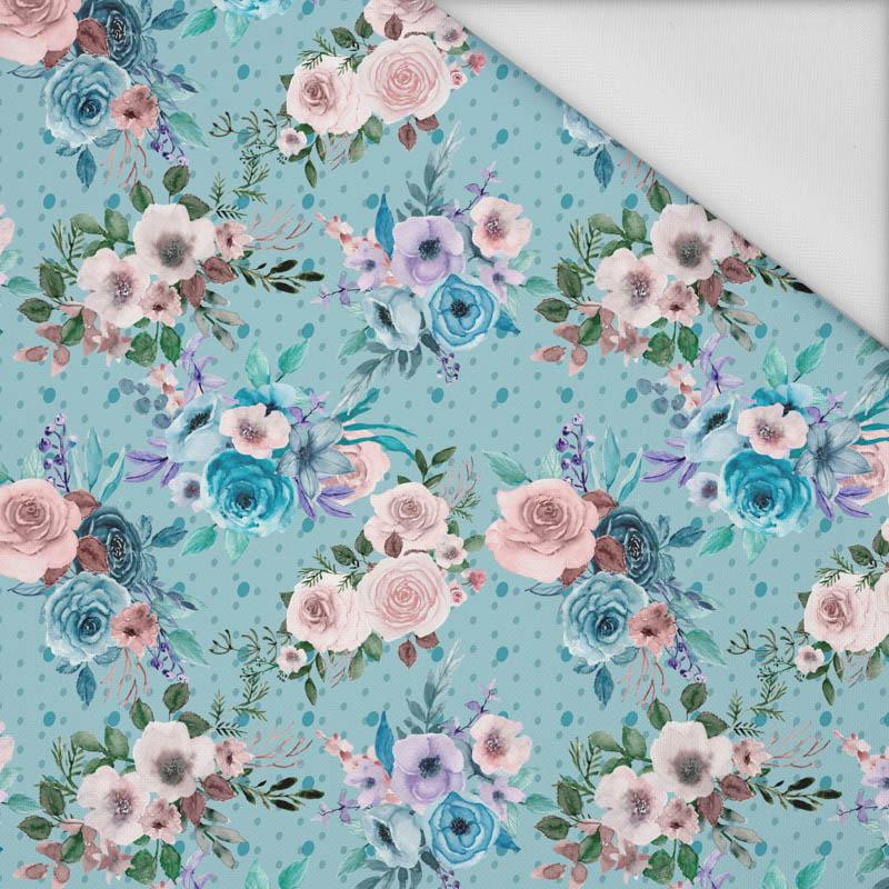 FLOWER BOUQUET  pat. 8 (PUMPKIN GARDEN) - Waterproof woven fabric