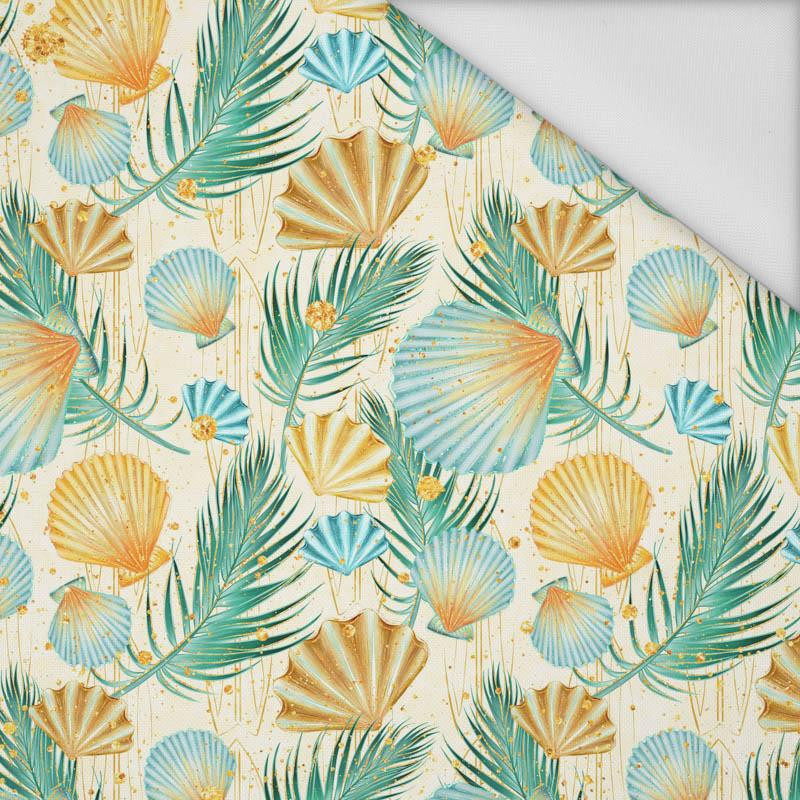 SHELLS AND PALM TREES - Waterproof woven fabric