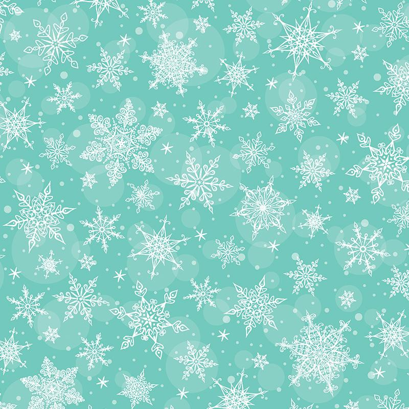 SNOWFLAKES PAT. 2 / mint 