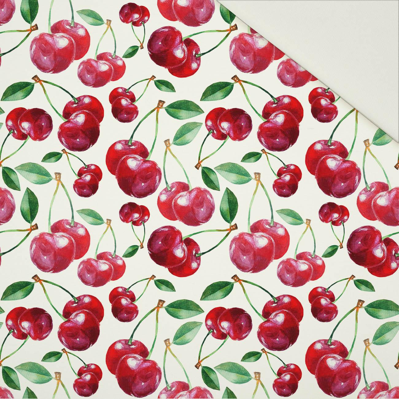 CHERRIES / PAT. 5 - Cotton drill