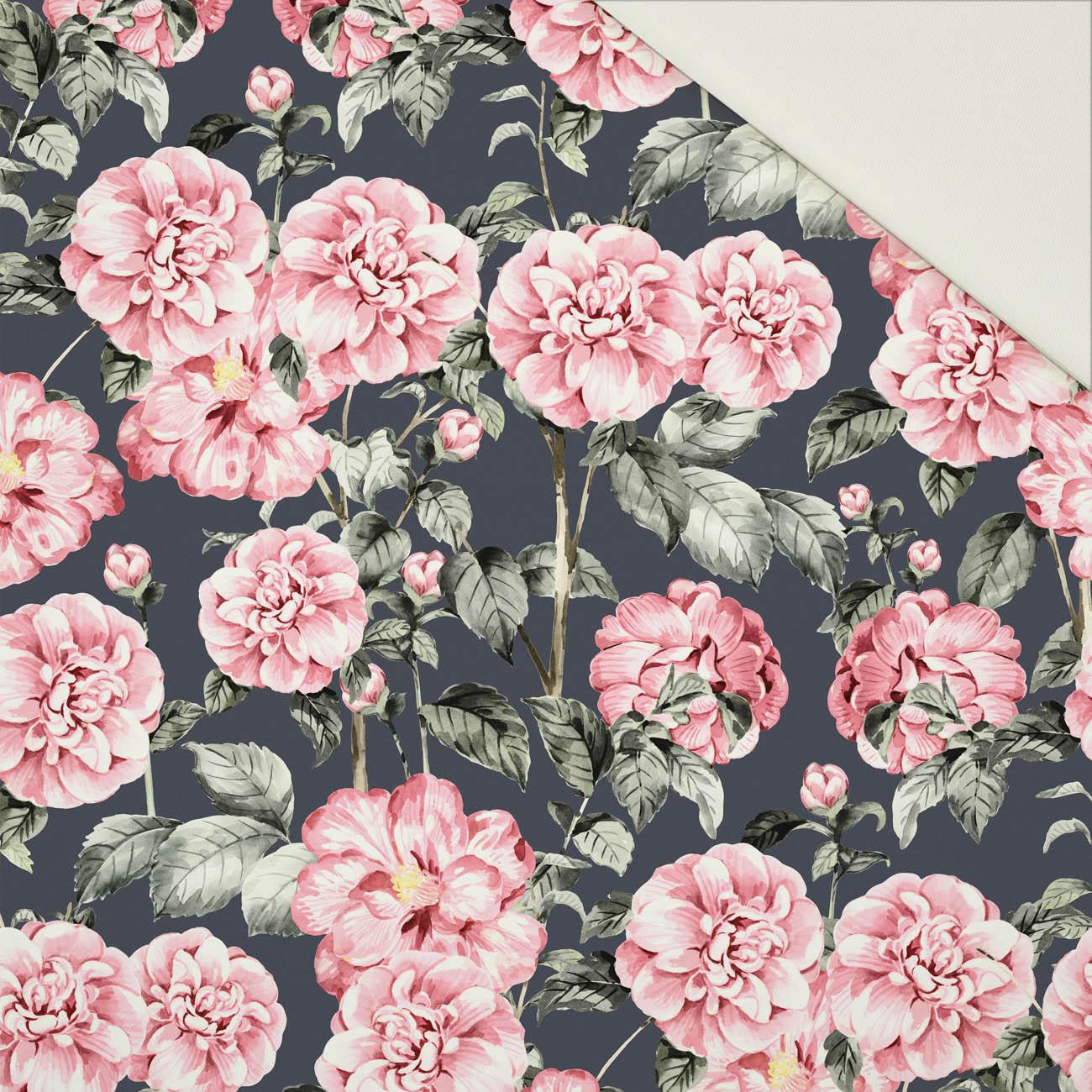 PINK PEONIES pat. 2 - Cotton drill