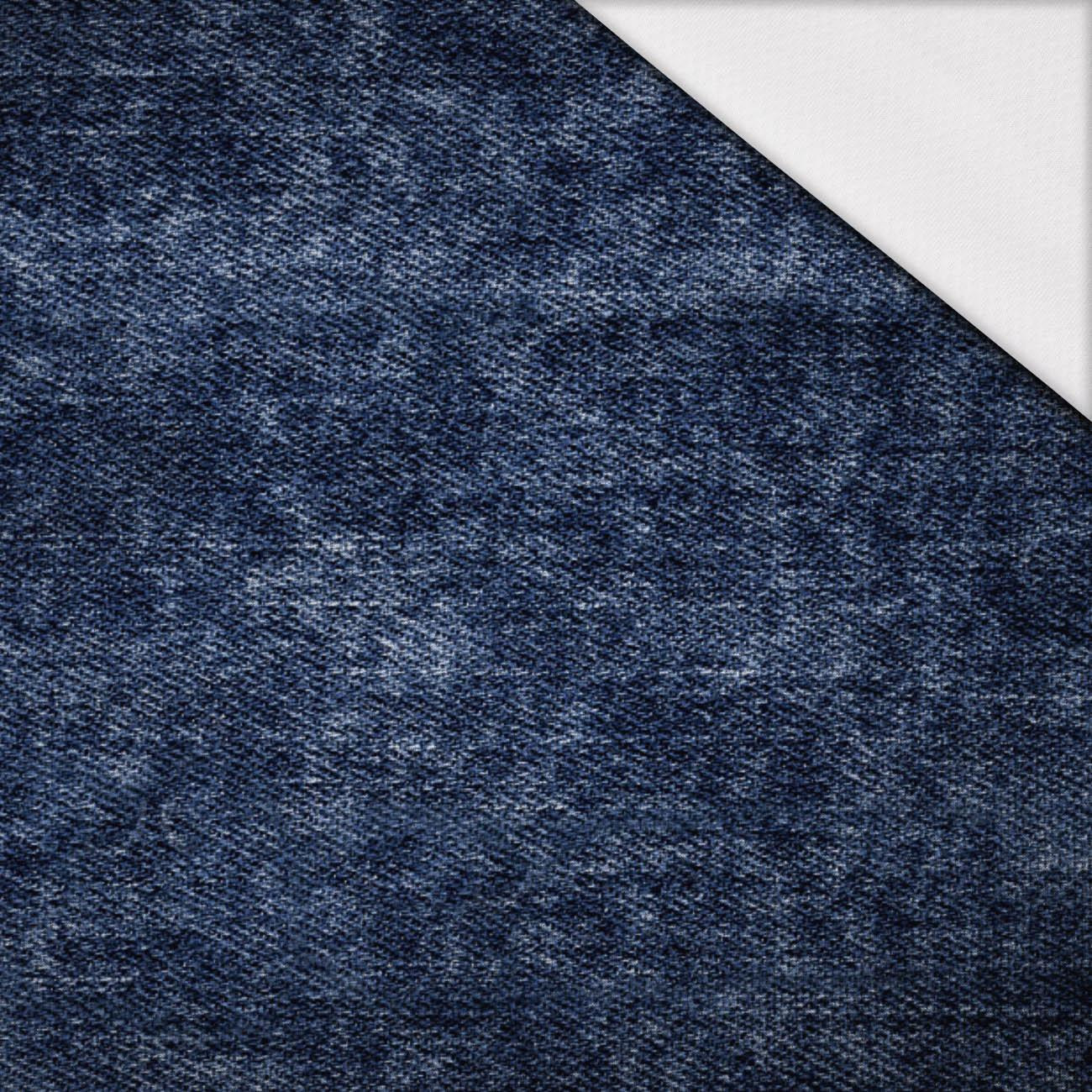 VINTAGE LOOK JEANS (dark blue) - Sports knit - bird eye mesh