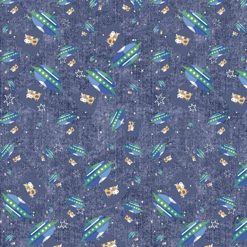 COWS IN THE SPACE (SPACE EXPEDITION) / ACID WASH DARK BLUE