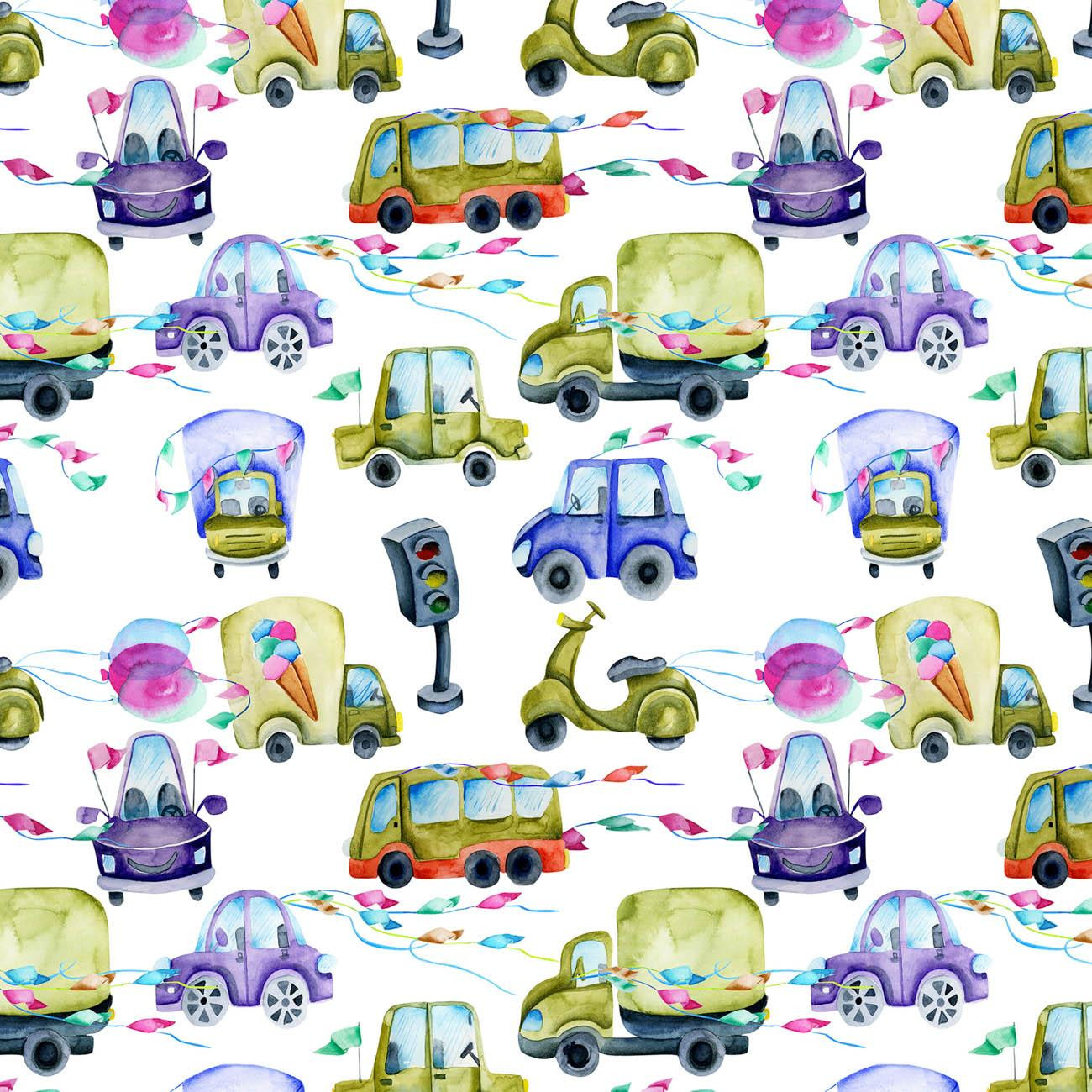 ON THE ROAD (COLORFUL TRANSPORT)