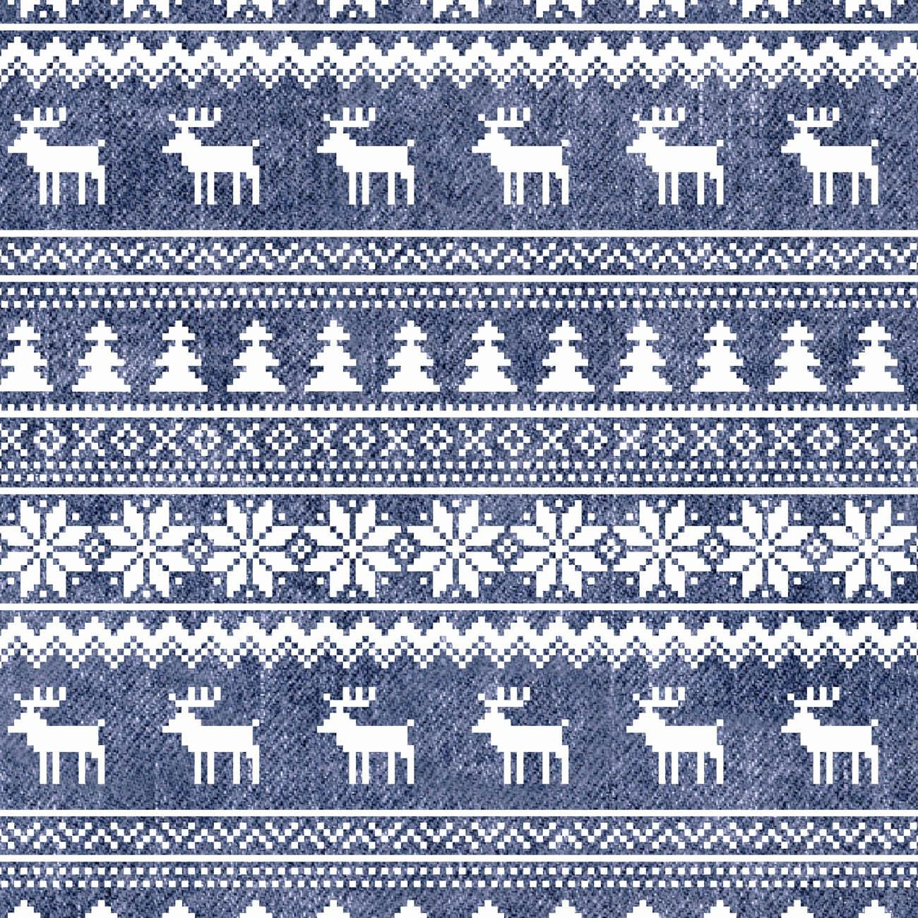 REINDEERS PAT. 2 / ACID WASH DARK BLUE